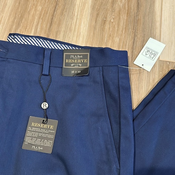 NWT JOS. A. Bank RESERVE, tailored fit dress pants - Picture 2 of 10